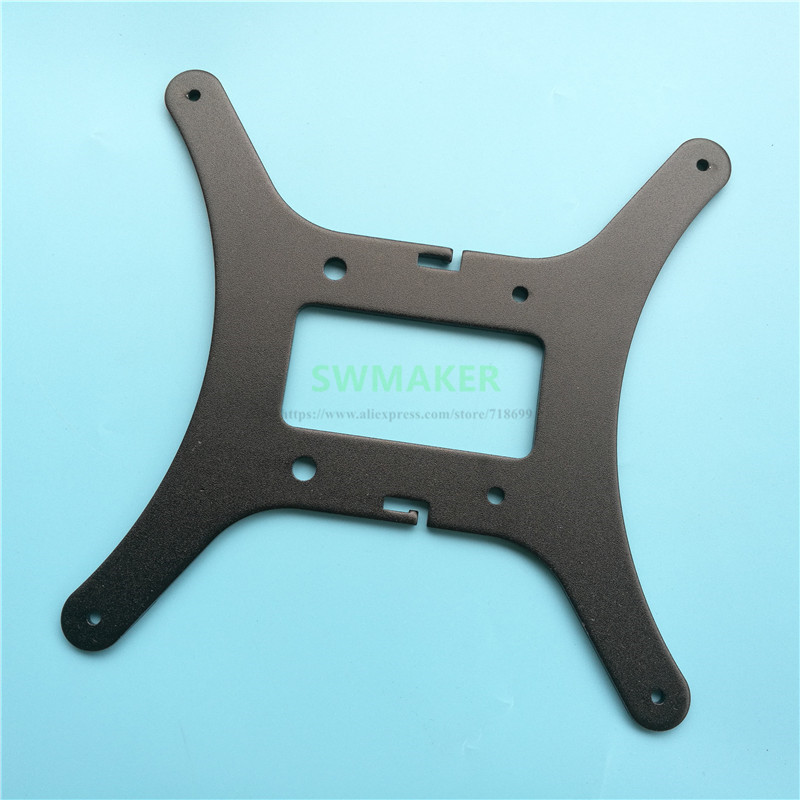Creality Printer Ender 3 - Creality Ender-3、Ender-3S、Ender-3 Pro 3Dプリンター用、新型ブラックEnder-3ホットベッドYキャリッジプレート、2040アルミニウムプロファイル