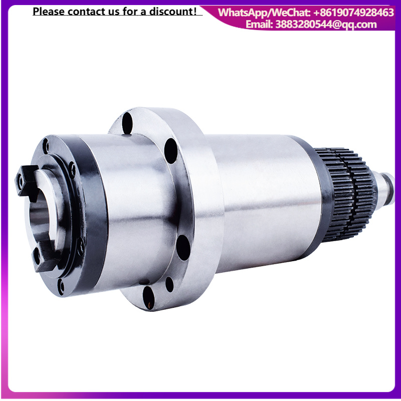 Cnc Spindle Motor - BT30 90mm 6000rpm シリンダー型フライス盤用ベルト駆動ATCスピンドル、CNCルーター用スピンドルモーター、フライス盤用ATCスピンドルモーターキット