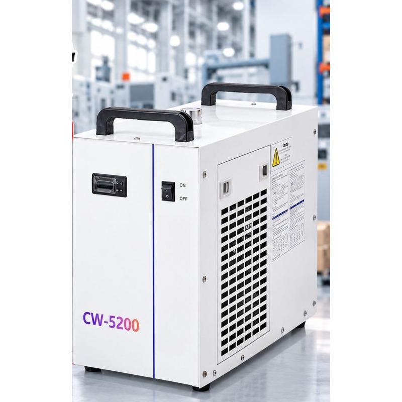 産業用チラーCW5200。小型循環式冷却装置で、レーザー切断 - Laser Industrial Chiller のレビューと価格