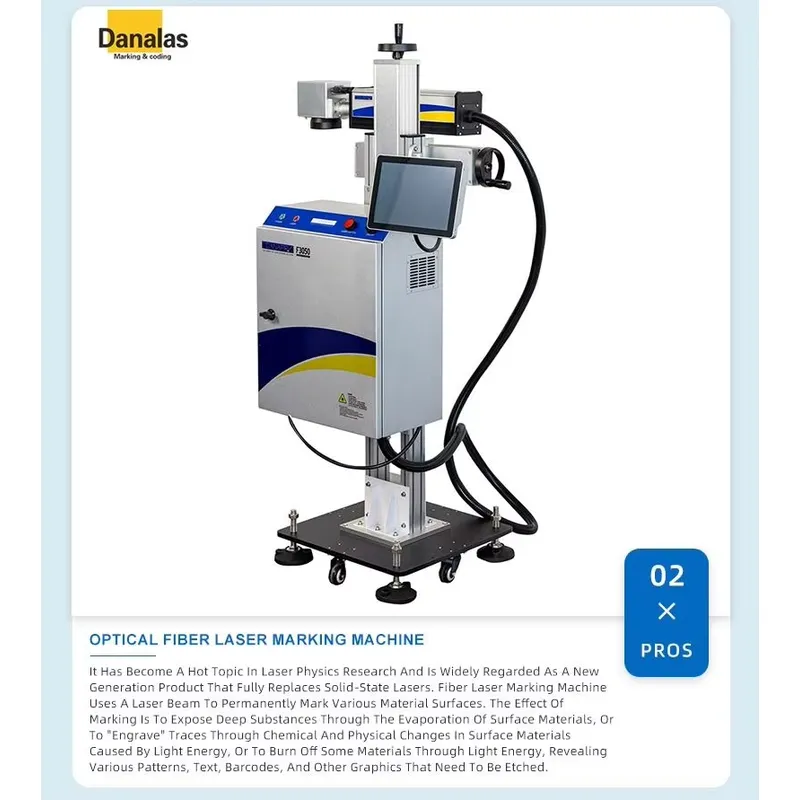 ステンレス鋼用カラープリントファイバーレーザーマーキング機。 - Industrial Laser Price のレビューと価格