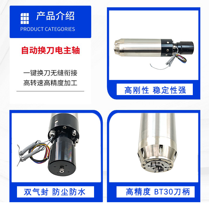 5.5KW 7.5KW 自動工具交換式電動スピンドルモーター - Cnc Spindle Motor のレビューと価格
