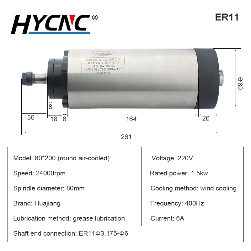 CNCフライス盤用スピンドルモーター 1.5KW 220V/ - Cnc Spindle Motor のレビューと価格